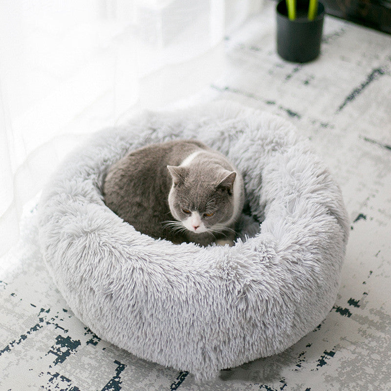 KFX-6421821 Plush Foldable Cat Tunnel Nest in Multiple Sizes for Comfortable Resting