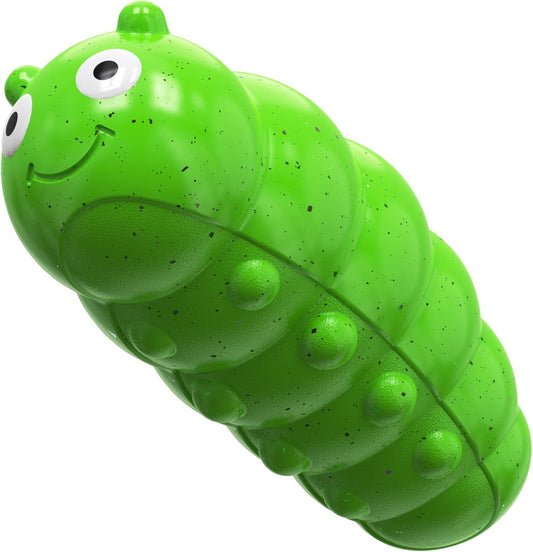 KFX-6425021 Interactive Bug-Shaped Dog Chew Toy - Durable, Squeaky, Bite Resistant TPR for Medium to Large Dogs