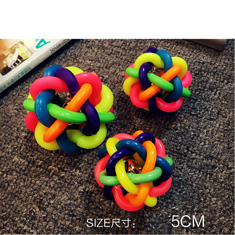 KFX-6428349 Durable Cotton Rope Dog Toy for Chewing and Dental Care