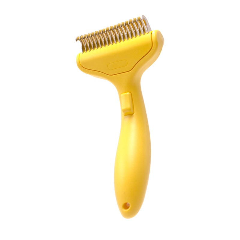 KFX-6429117 Pet Hair Untangling Floating Comb for Cats and Dogs - ABS Material, Available in Multiple Colors
