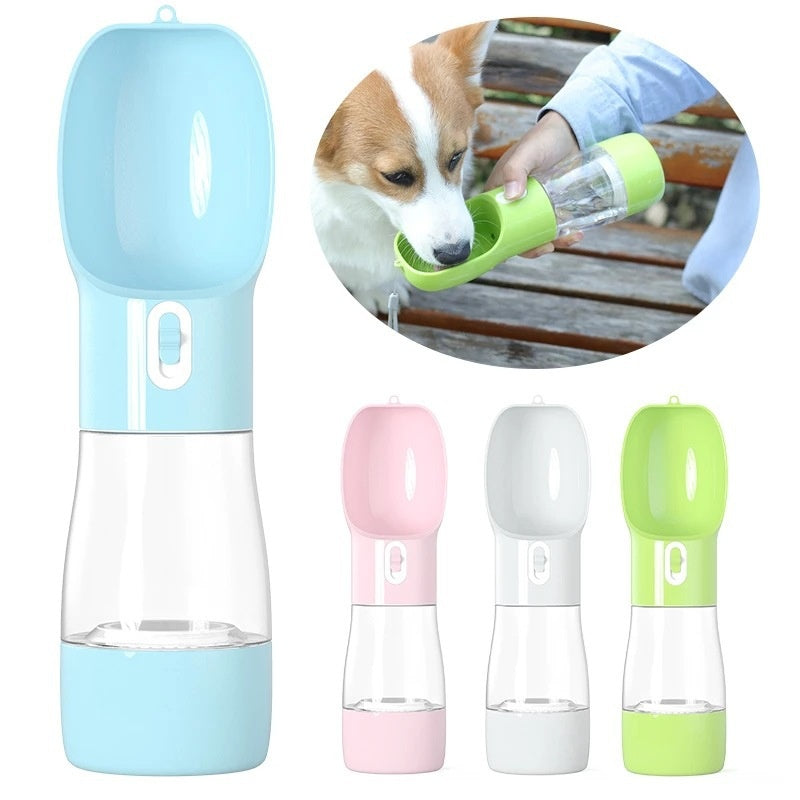 KFX-6429373 Portable Multifunctional Pet Drinking and Food Cup for Outdoor Use