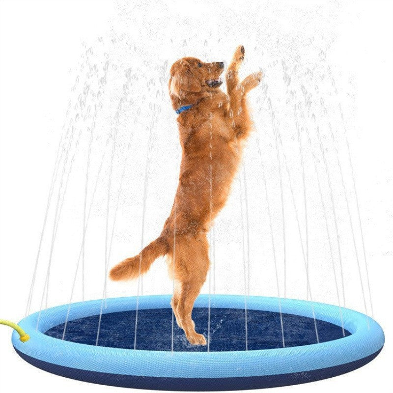 KFX-6430781 Children's Outdoor Water Spray Play Mat - PVC Design for Fun and Cooling Playtime