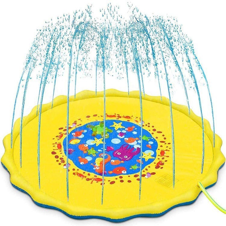 KFX-6430781 Children's Outdoor Water Spray Play Mat - PVC Design for Fun and Cooling Playtime