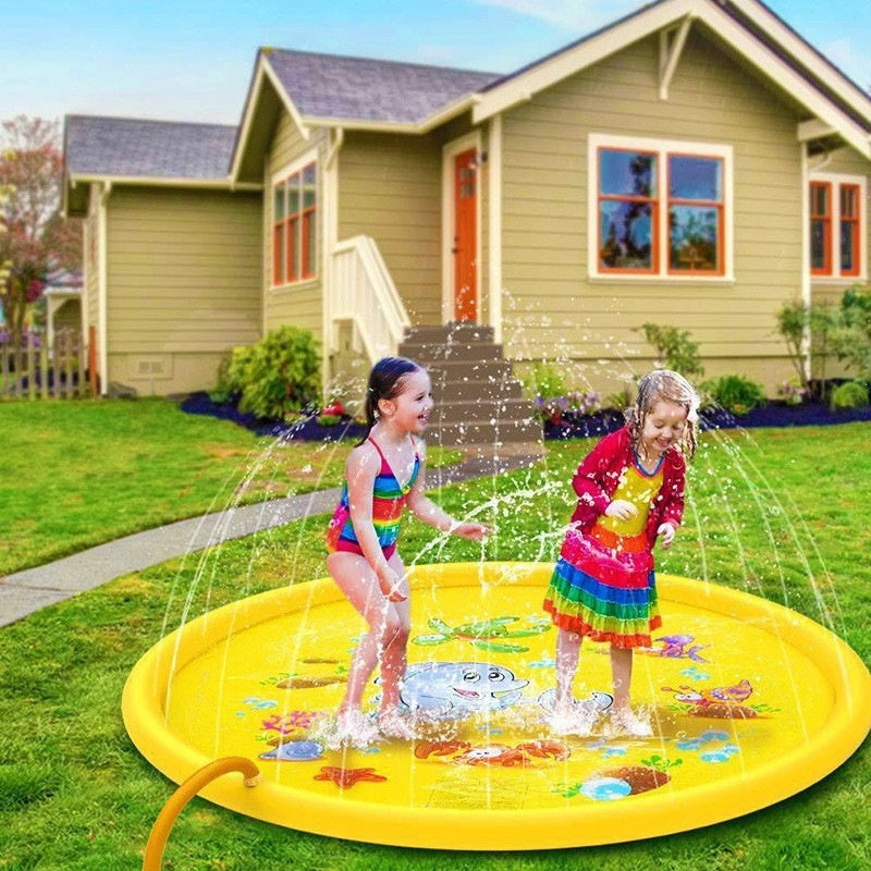 KFX-6430781 Children's Outdoor Water Spray Play Mat - PVC Design for Fun and Cooling Playtime