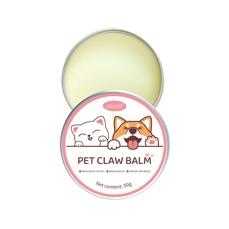KFX-6431165 Dog Claw Foot Care Cream - 50g Milk Flavor for Healthy Paws