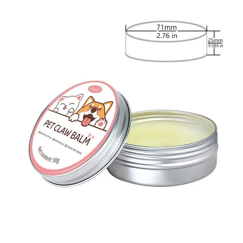 KFX-6431165 Dog Claw Foot Care Cream - 50g Milk Flavor for Healthy Paws