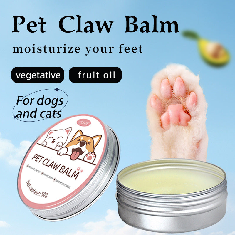 KFX-6431165 Dog Claw Foot Care Cream - 50g Milk Flavor for Healthy Paws