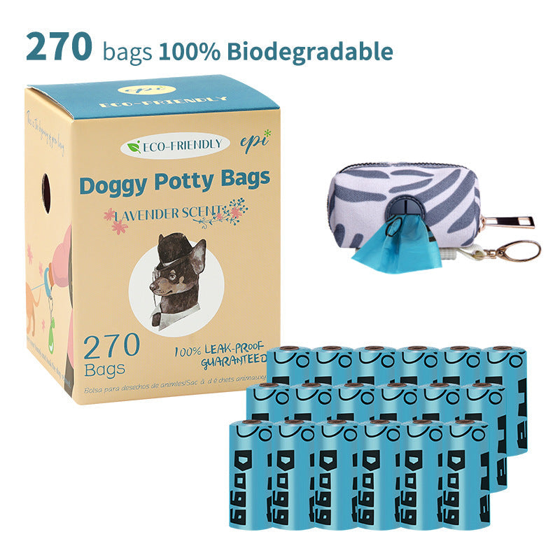 KFX-6435517 Eco-Friendly Fully Degradable Poop Bag - 1.5 Silk EPI Garbage Bag