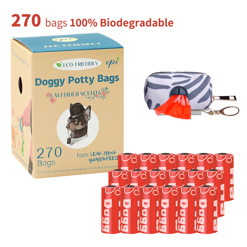KFX-6435517 Eco-Friendly Fully Degradable Poop Bag - 1.5 Silk EPI Garbage Bag