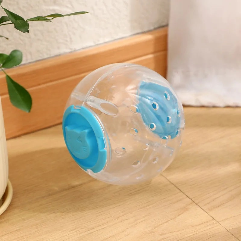 KFX-6436541 Interactive Slow Feeding Ball for Cats and Dogs - Treat Dispenser and Training Toy - Non-Toxic ABS Material