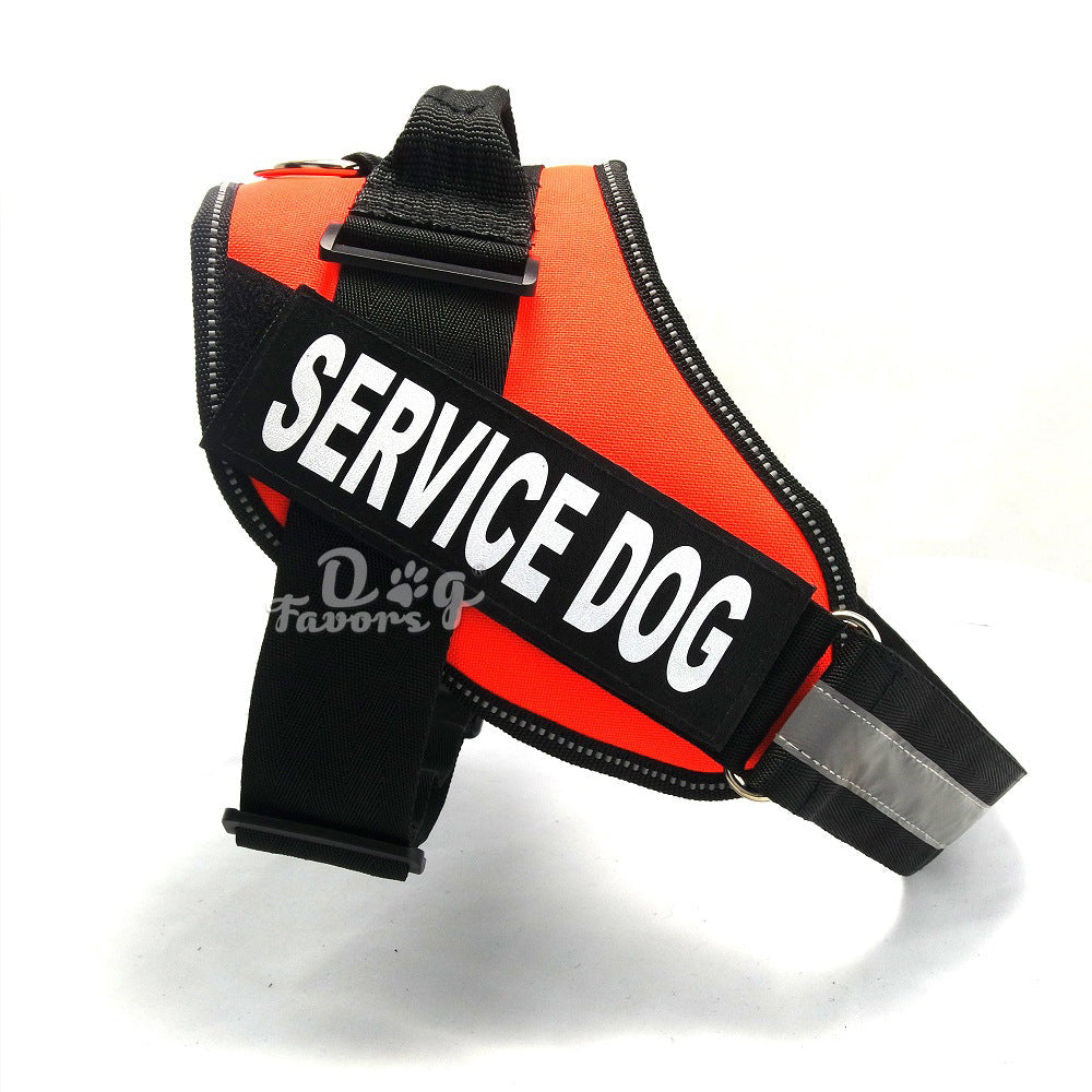 KFX-6438333 Durable Nylon Chest Harness for Medium and Large Dogs, Comfortable Fit, Adjustable Sizes XXS-XXL