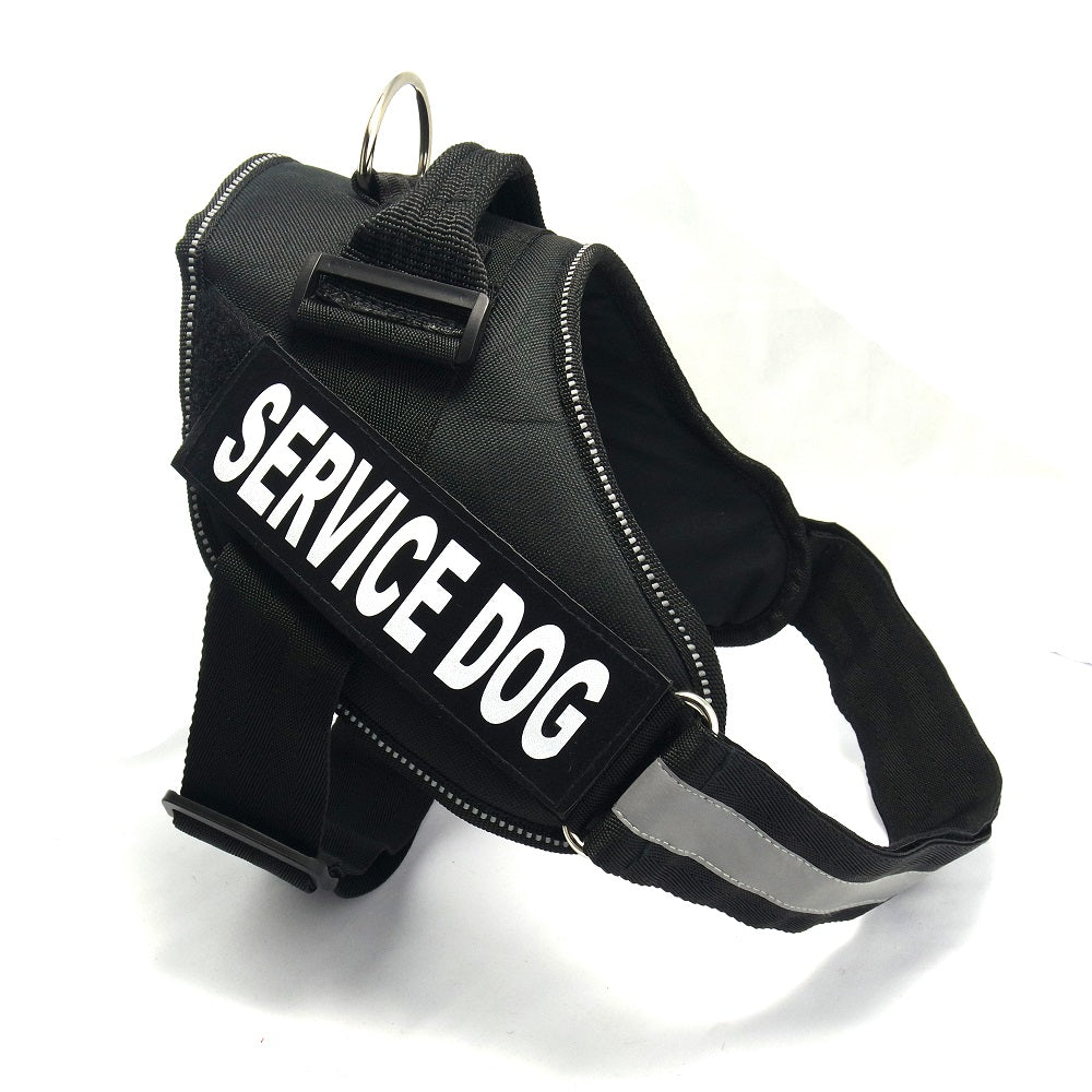 KFX-6438333 Durable Nylon Chest Harness for Medium and Large Dogs, Comfortable Fit, Adjustable Sizes XXS-XXL