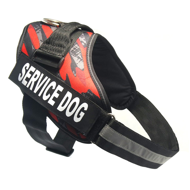 KFX-6438333 Durable Nylon Chest Harness for Medium and Large Dogs, Comfortable Fit, Adjustable Sizes XXS-XXL