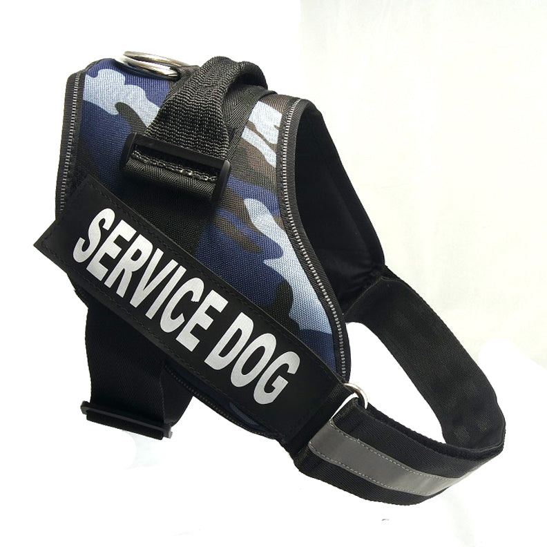 KFX-6438333 Durable Nylon Chest Harness for Medium and Large Dogs, Comfortable Fit, Adjustable Sizes XXS-XXL
