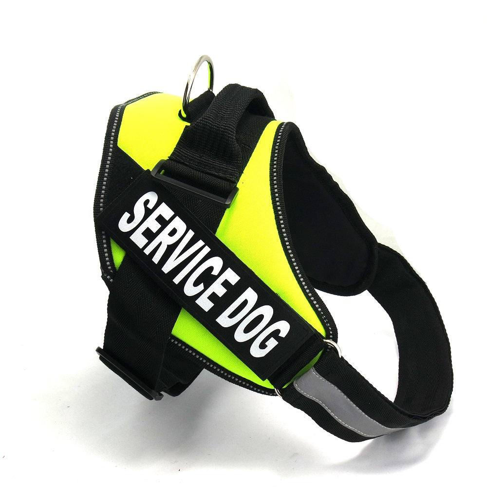 KFX-6438333 Durable Nylon Chest Harness for Medium and Large Dogs, Comfortable Fit, Adjustable Sizes XXS-XXL