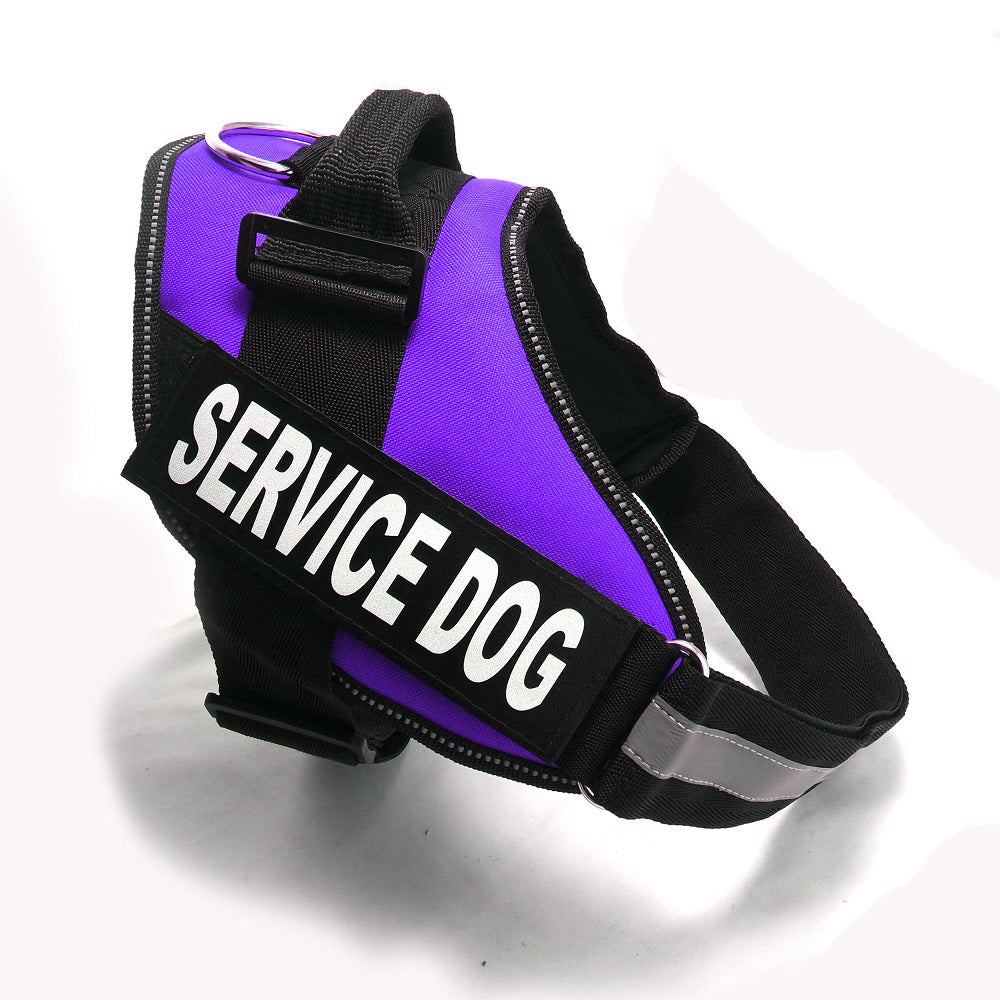 KFX-6438333 Durable Nylon Chest Harness for Medium and Large Dogs, Comfortable Fit, Adjustable Sizes XXS-XXL