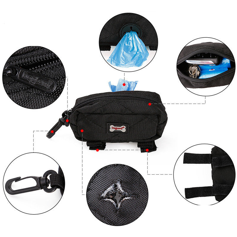 KFX-6441277 Waterproof Cotton Dog Poop Bag Holder - Medium to Hard Design