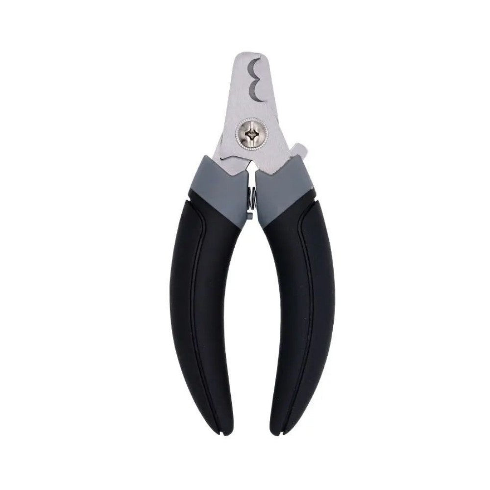 KFX-6442813 Stainless Steel Half Moon Nail Clippers for Cats and Dogs - Durable and Ergonomic Design