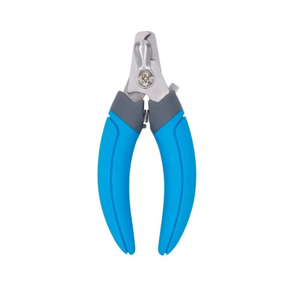 KFX-6442813 Stainless Steel Half Moon Nail Clippers for Cats and Dogs - Durable and Ergonomic Design