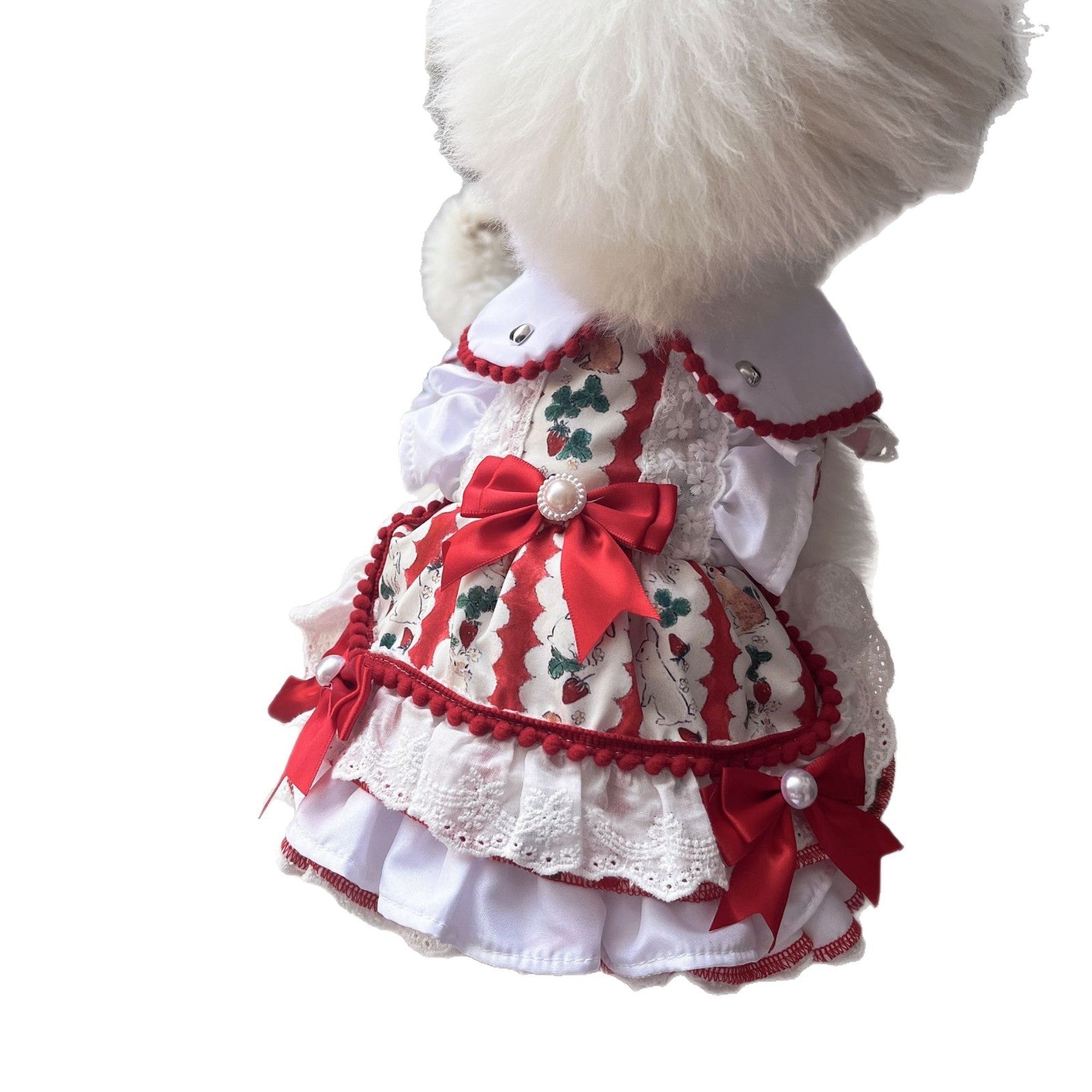 KFX-6443581 Rabbit Skirt for Dogs - Comfortable Polyester Pet Clothing in Multiple Sizes (XS-XL)