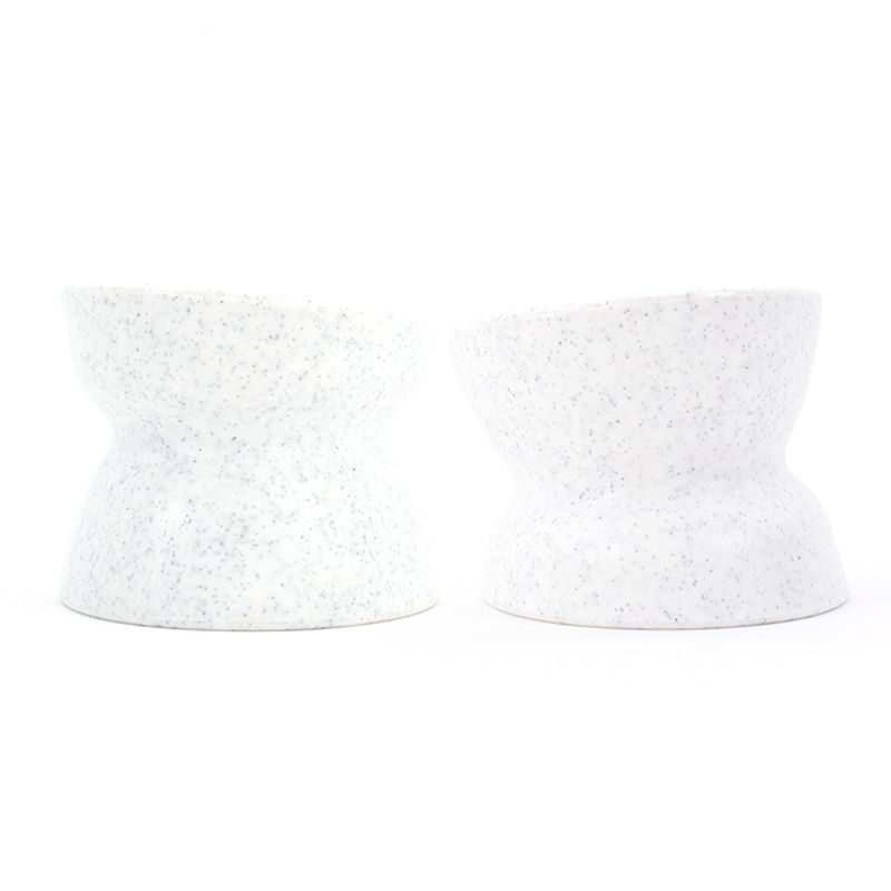 KFX-6444989 Elevated Cat Bowl with Ergonomic Design for Natural Eating Posture