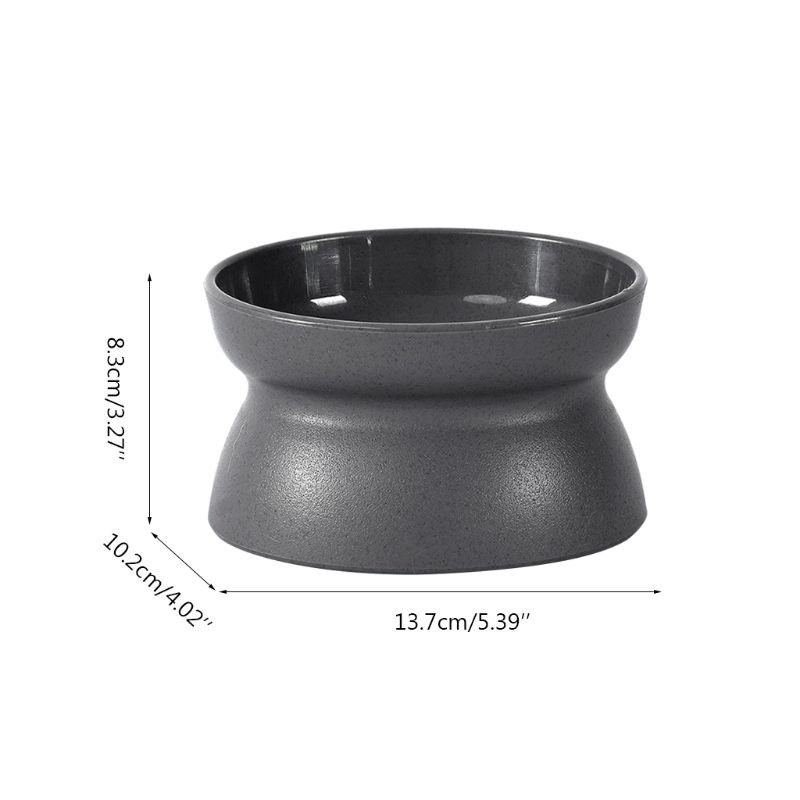 KFX-6444989 Elevated Cat Bowl with Ergonomic Design for Natural Eating Posture