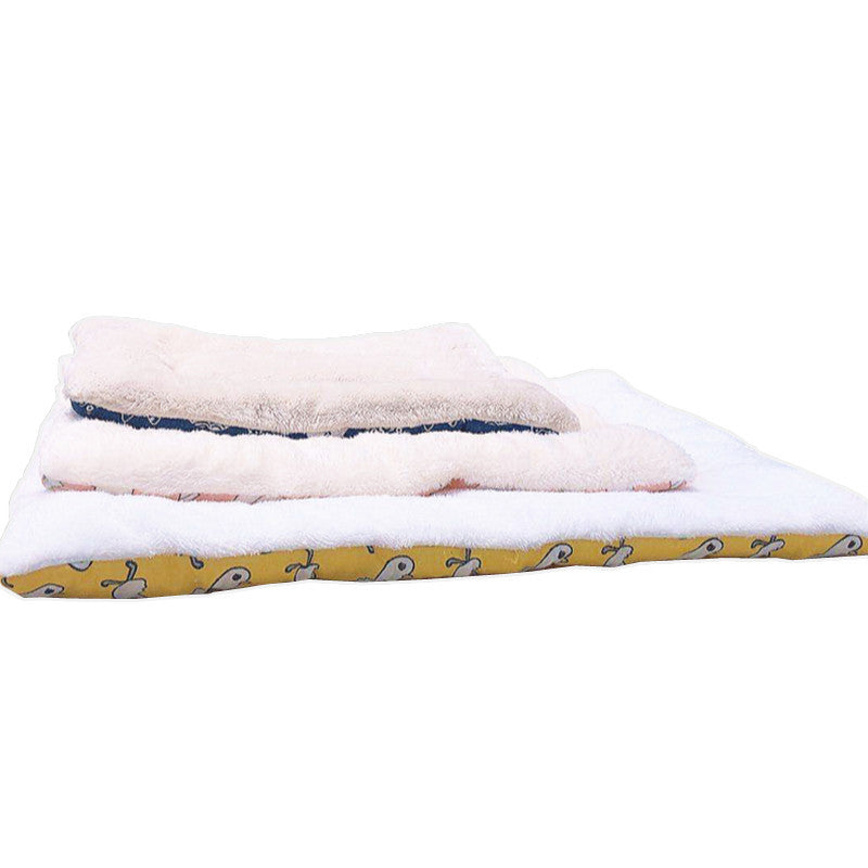KFX-6446653 Thickened Velvet Pet Nest Warm Pad for All Seasons - Available in Multiple Sizes