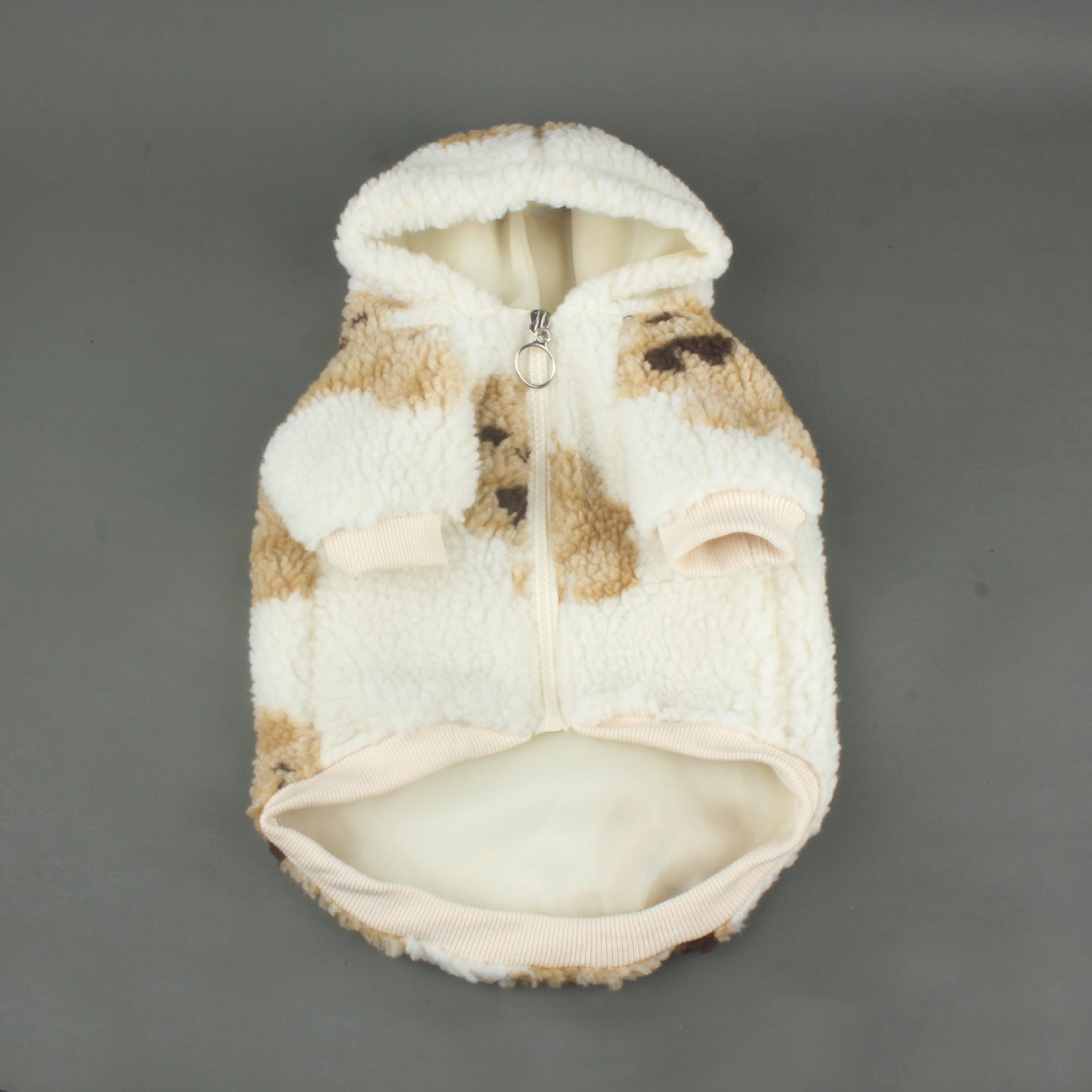 KFX-6456893 Cozy Cartoon Bear Coat for Dogs - Cotton Autumn & Winter Wear, Multiple Sizes Available