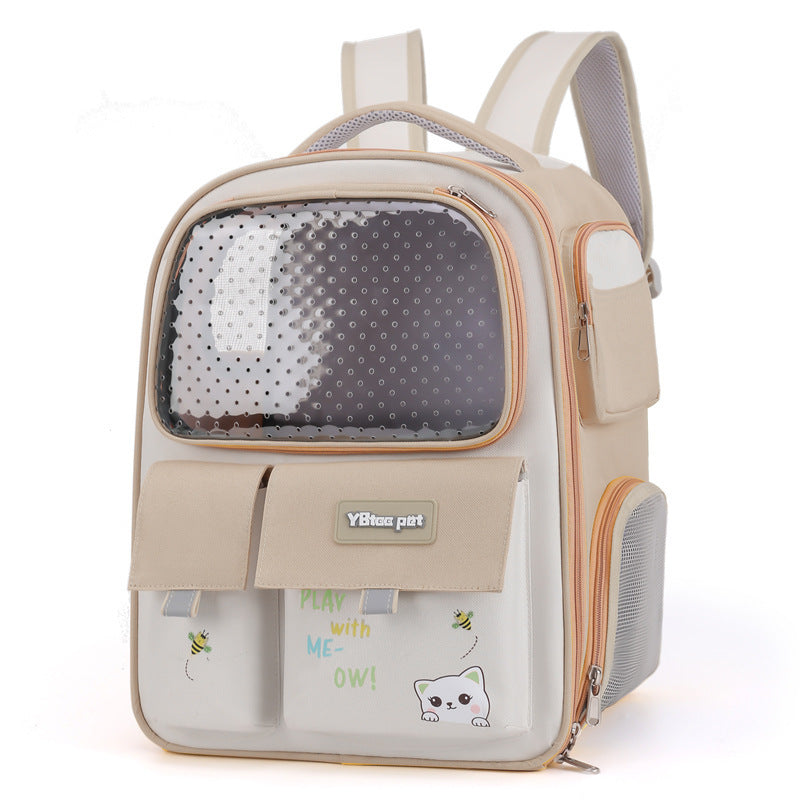 KFX-6462525 Large Capacity Breathable Cat Bag in Multiple Colors
