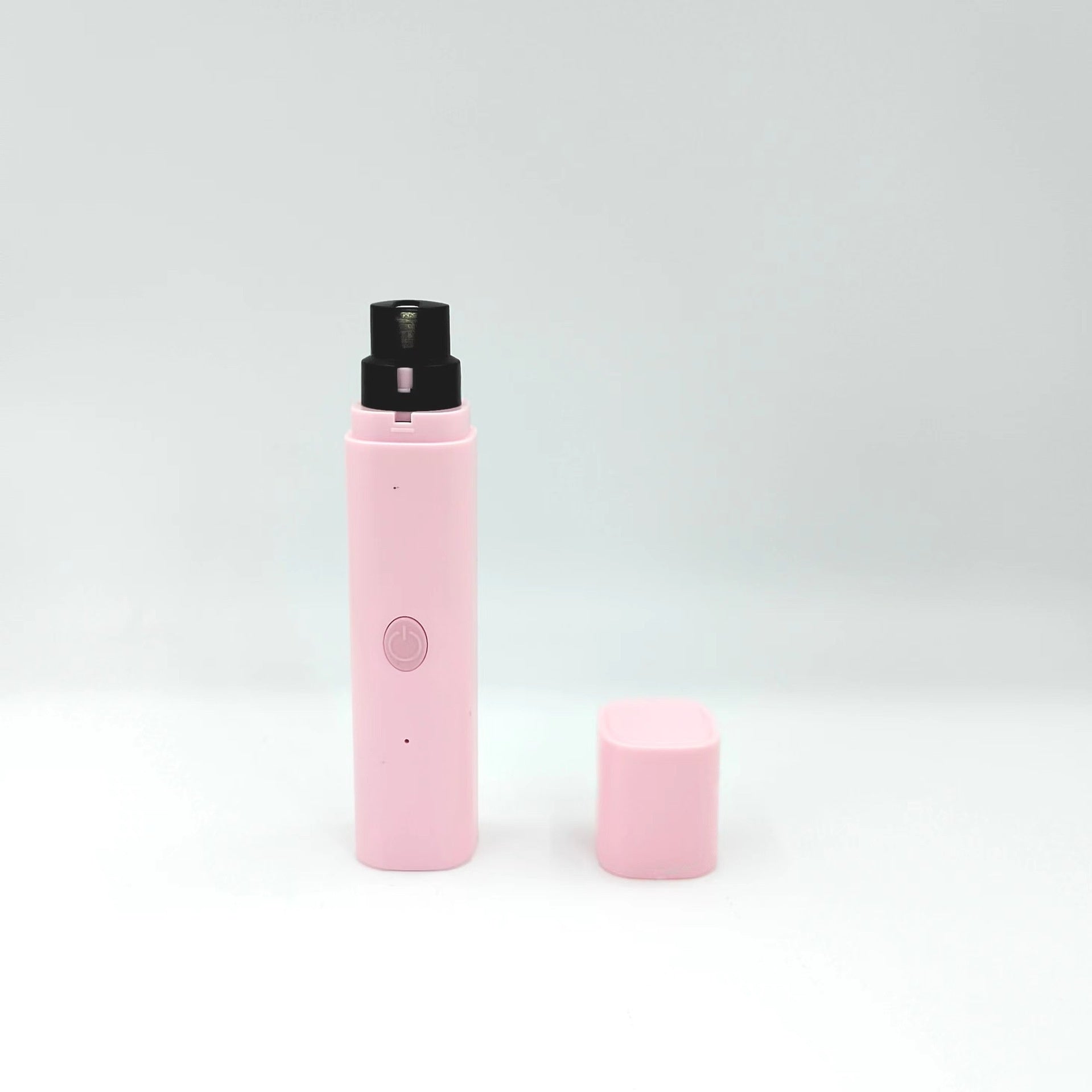 KFX-6463549 Rechargeable Electric Pet Nail Piercing Device with Light for Dogs - Available in White, Blue, and Pink