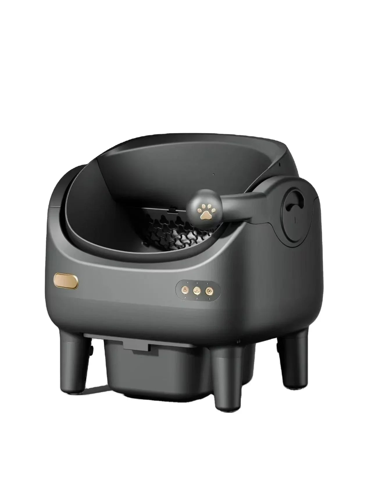 KFX-646547 Intelligent Automatic Cat Litter Box with ABS Material for Deodorization and Purification