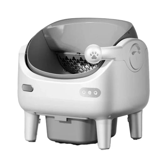 KFX-646547 Intelligent Automatic Cat Litter Box with ABS Material for Deodorization and Purification