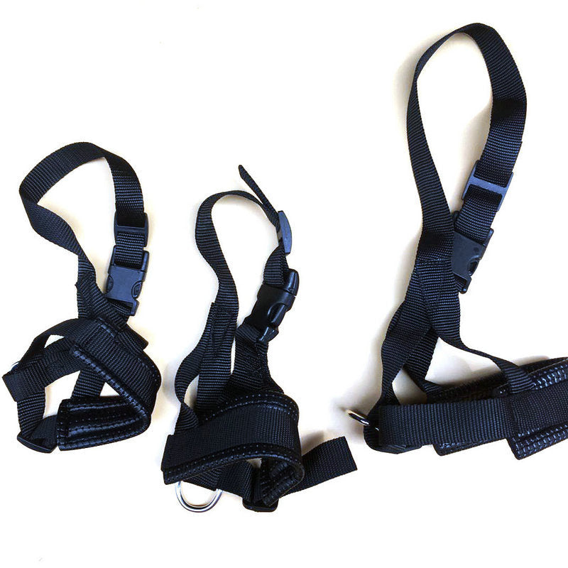 KFX-6465725 Adjustable Nylon Dog Mouth Cover for Anti-Barking and Anti-Biting, Drinkable and Breathable Design