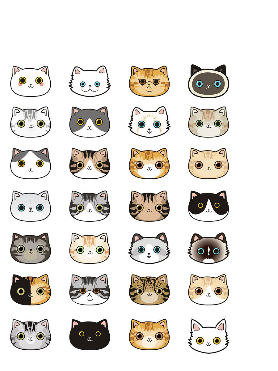 KFX-6467901 Customized Cat Identity Card with Bell - Short and Long Hair Options, Folded Ears Available, XS & S Sizes