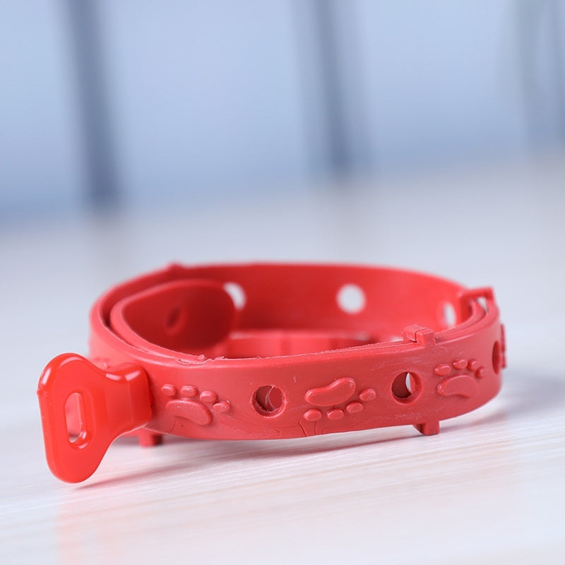 KFX-6468029 Anti-Flea and Mosquito Repellent Dog Collar - 42cm Plastic Pet Protection