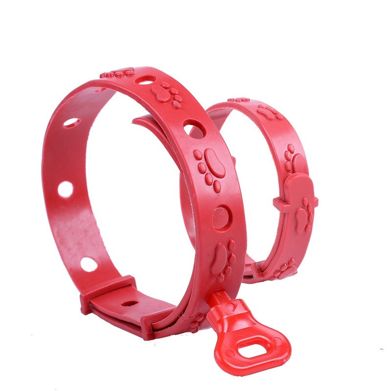 KFX-6468029 Anti-Flea and Mosquito Repellent Dog Collar - 42cm Plastic Pet Protection