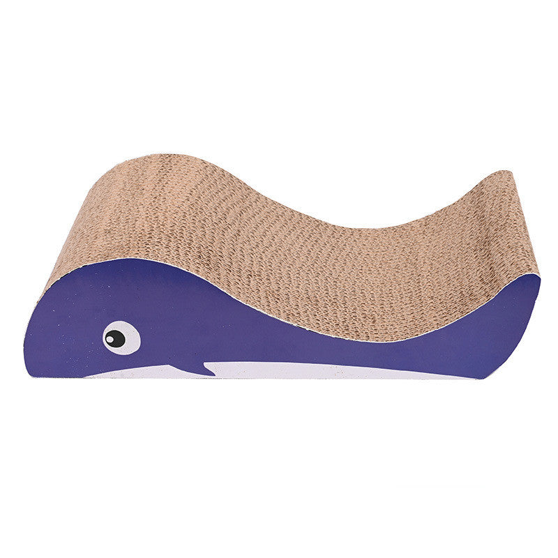 KFX-6471997 Corrugated Cat Scratch Pad with Catnip - Various Designs for Claw Sharpening
