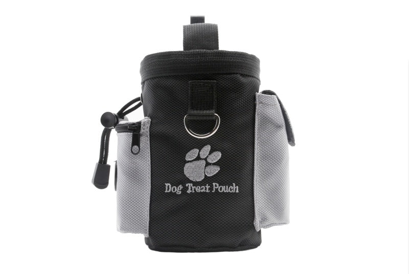 KFX-6474045 Pet Training Snack Bag with Dual Pockets and Adjustable Waist Strap for Convenient Outdoor Use