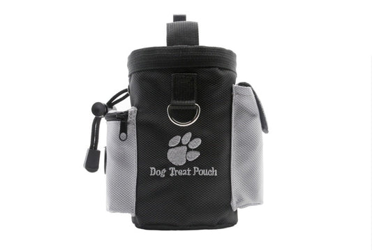 KFX-6474045 Pet Training Snack Bag with Dual Pockets and Adjustable Waist Strap for Convenient Outdoor Use