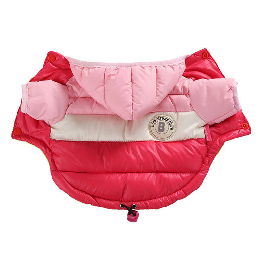 KFX-6475965 Warm Waterproof Cotton Dog Jacket in Multiple Colors and Sizes