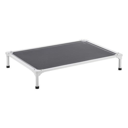 KFX-6476221 Elevated Dog Bed for Large Dogs - Portable Raised Dog Cot with Breathable Teslin Mesh and Aluminum Frame