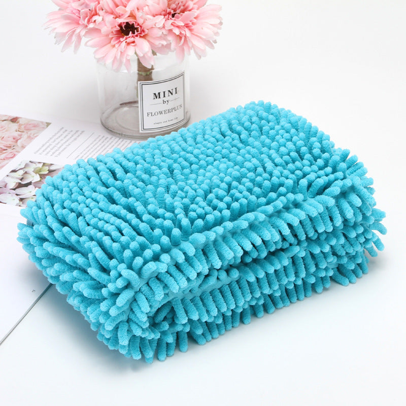 KFX-6477245 Extra-Large Quick-Drying Absorbent Fiber Towel for Pets - Pink, Purple, Green, Blue, Gray