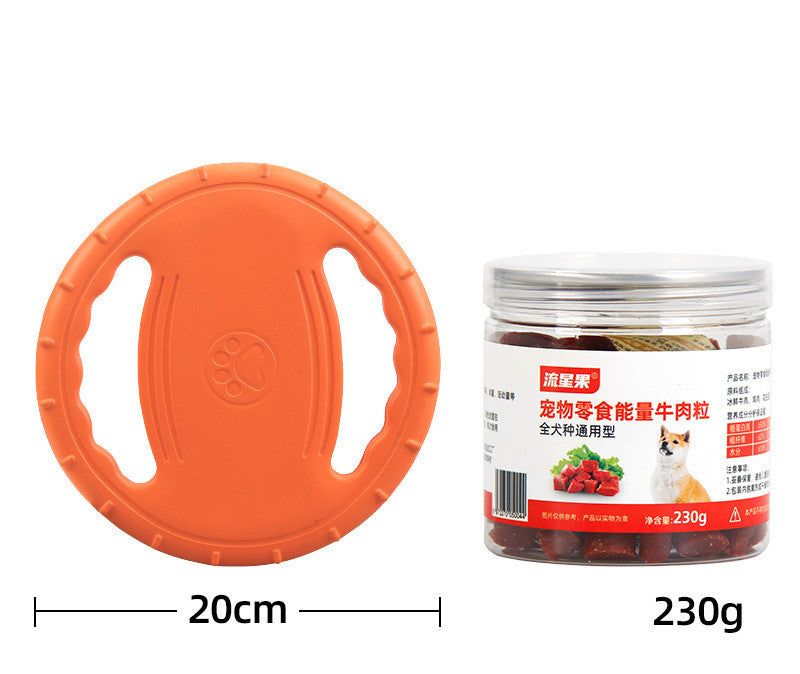 KFX-6478397 Dog Training Anti-Bite Set with Interactive Bite Rings and Thickened Beef Cubes