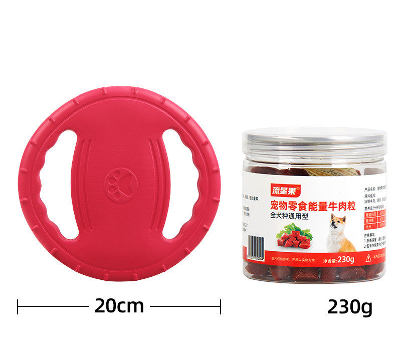 KFX-6478397 Dog Training Anti-Bite Set with Interactive Bite Rings and Thickened Beef Cubes