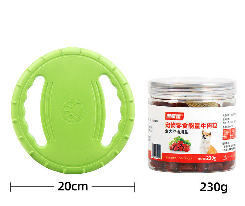 KFX-6478397 Dog Training Anti-Bite Set with Interactive Bite Rings and Thickened Beef Cubes