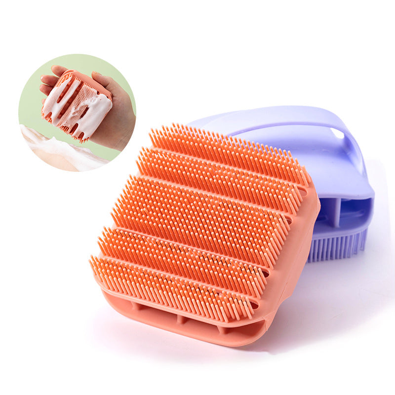 KFX-6484797 Silicone Scalp Massager and Shampoo Brush for Deep Cleansing and Hair Care
