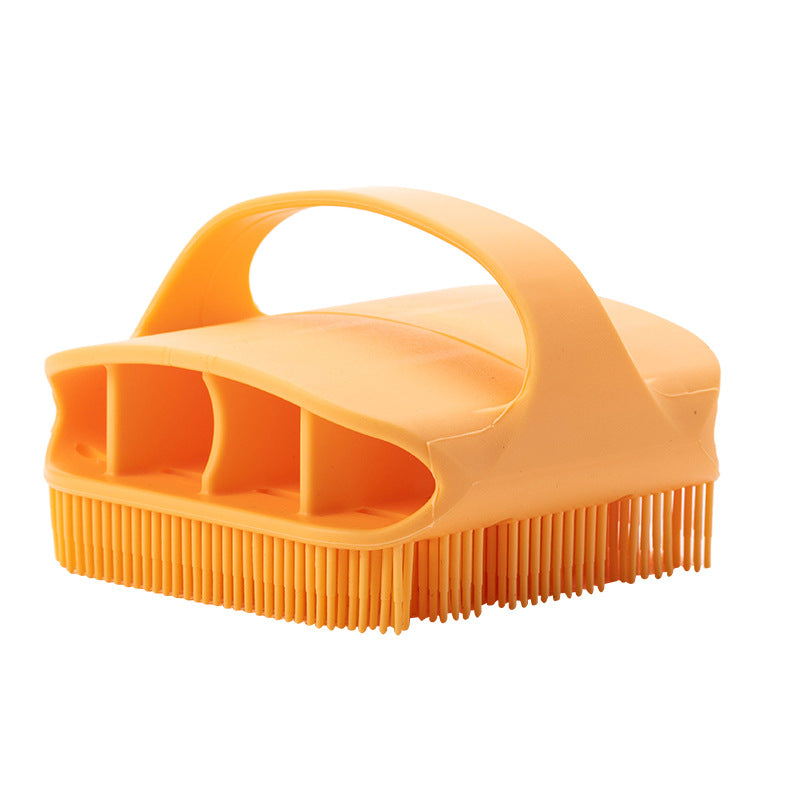 KFX-6484797 Silicone Scalp Massager and Shampoo Brush for Deep Cleansing and Hair Care