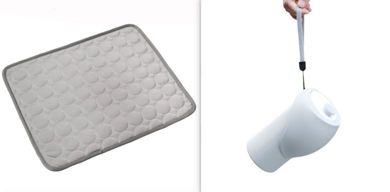 KFX-6485181 Cooling Ice Silk Pet Nest Pad for Dogs and Cats - Durable, Breathable, Multiple Sizes Available