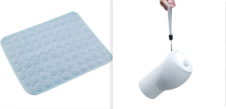 KFX-6485181 Cooling Ice Silk Pet Nest Pad for Dogs and Cats - Durable, Breathable, Multiple Sizes Available