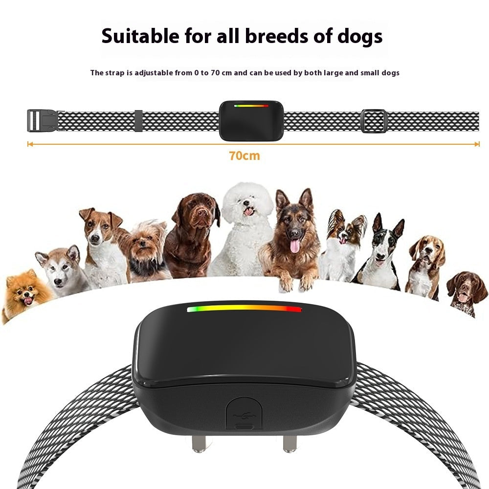 KFX-6486589 Automatic Voice Control Bark Stopper - Multi-Color, Dual-Mode Device for All Dog Breeds